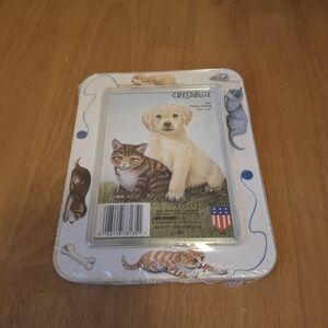 VTG Crystalite Pet Photo Frame 3.5x5" NEW